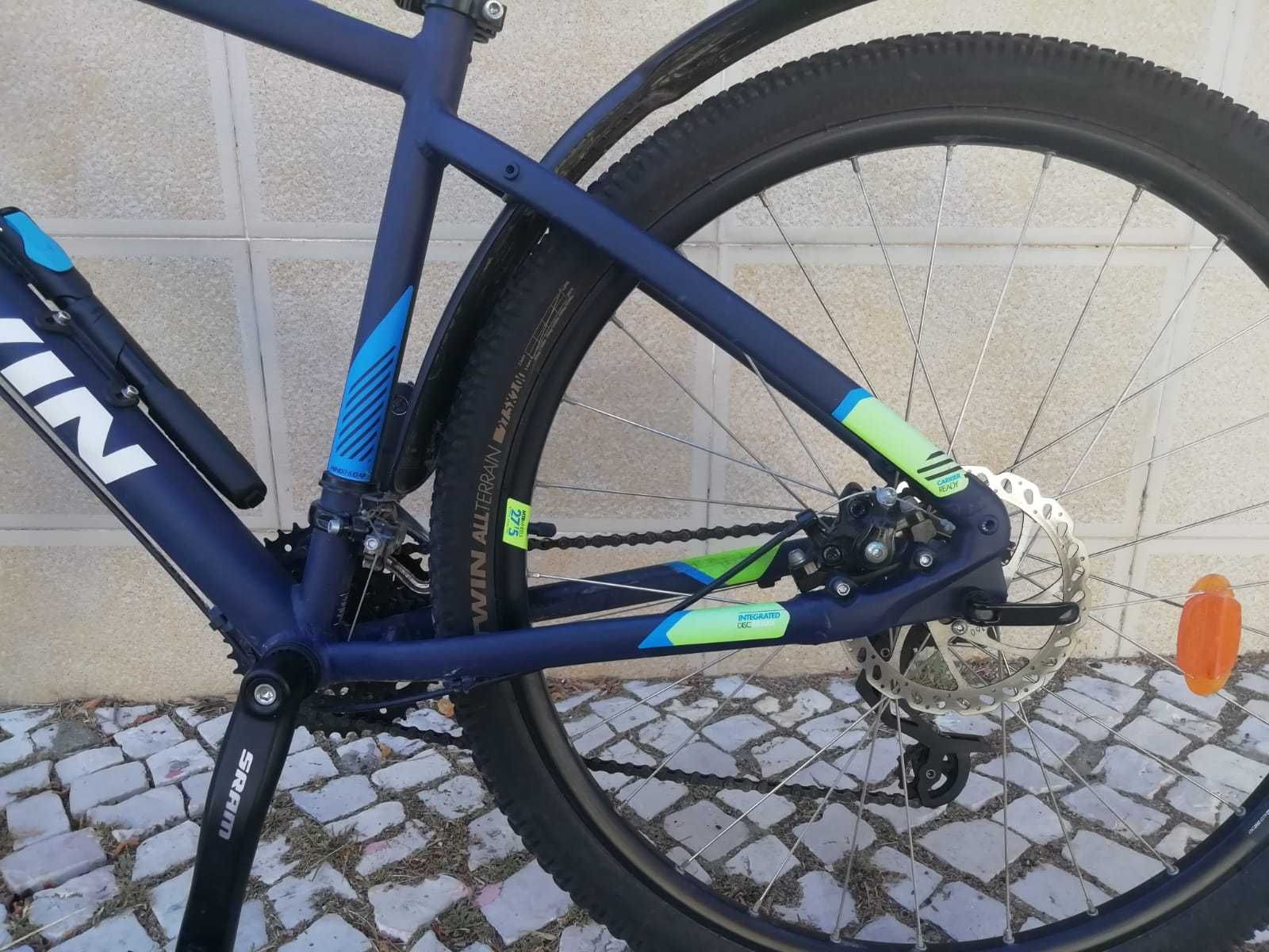 Bicicleta Rockrider 520 L 27.5" Mountain Bike - Navy Blue