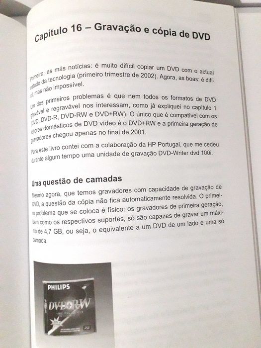 Livro : A Gravação de CDs e DVDs - António Eduardo Marques