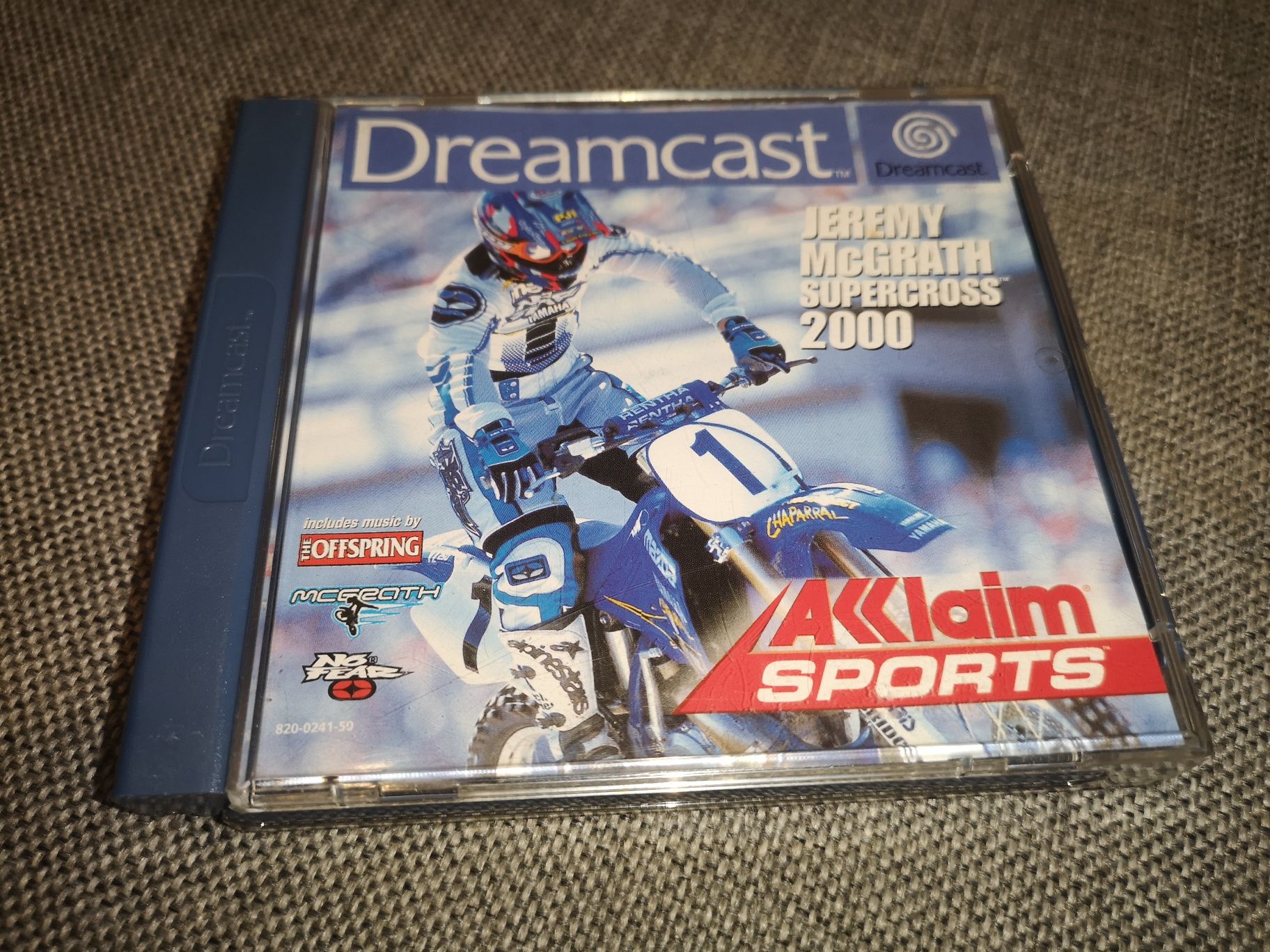 Jeremy McGrath Supercross 2000 DREAMCAST Sega gra ANG (stan bdb)