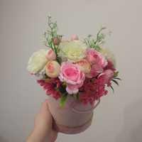 FlowerBox z kwiatów sztucznych
