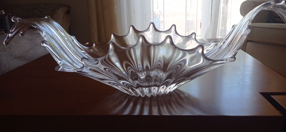 Fruteira em cristal