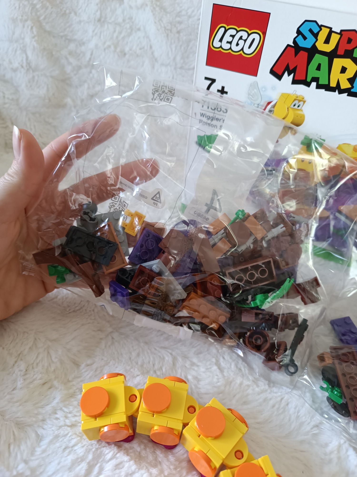 Klocki LEGO Mario 71383 Trujące bagno Wigglera