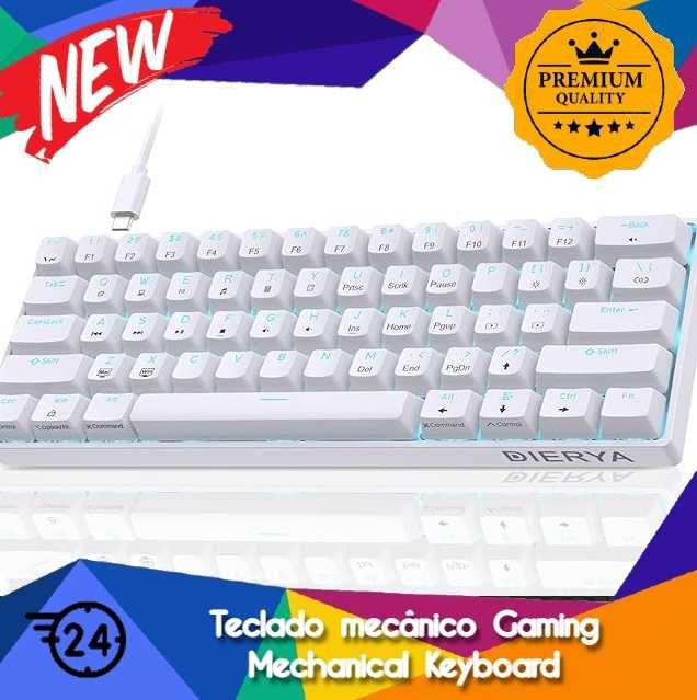 Teclado mecânico Gaming Blue\Red\Brown Switch Mechanical Keyboard