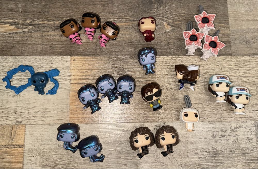 kinder joy stranger things funko pop