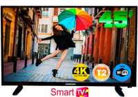 NEW 2024! телевизоры Samsung 45'' Smart TV,T2, IPTV, СУПЕР ЦЕНА!