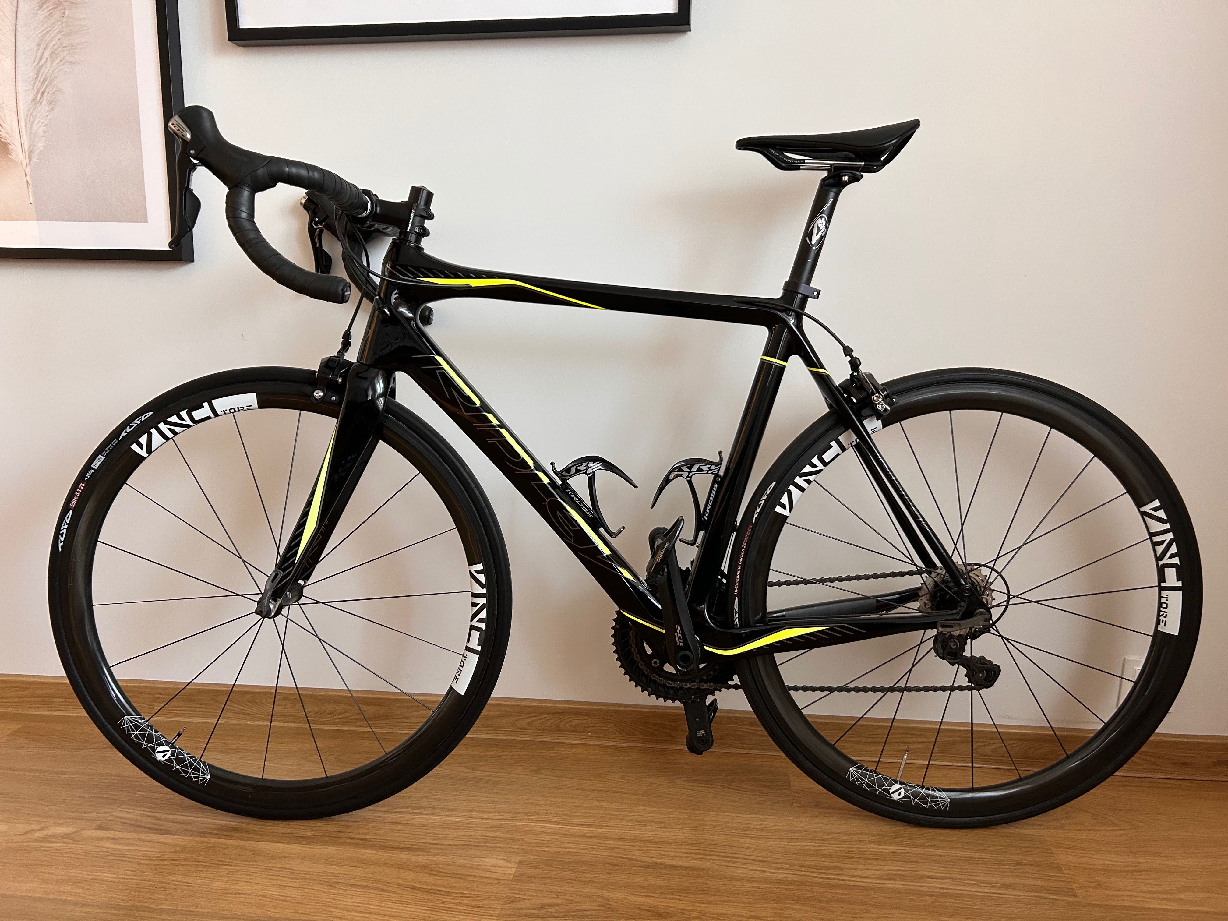 Ridley Fenix SL, r. 55, 8kg, Shimano 105 2x11 - rower szosowy.