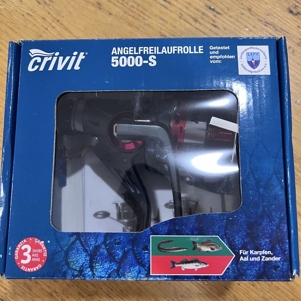 Carreto pesca 5000-S Crivit - NOVO