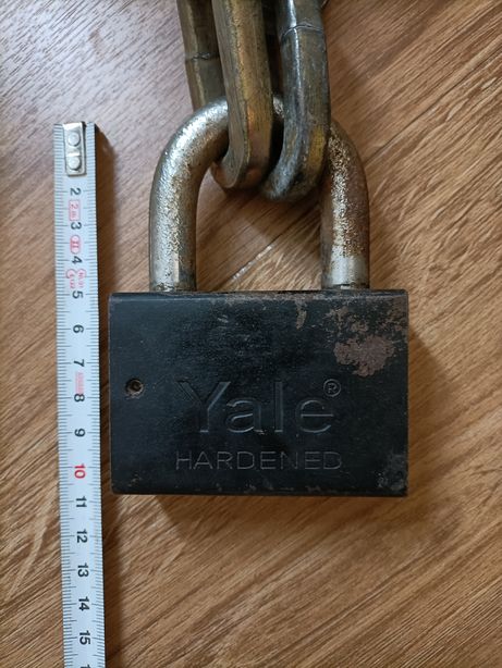 Cadeado YALE alta segurança c/ 5 chaves