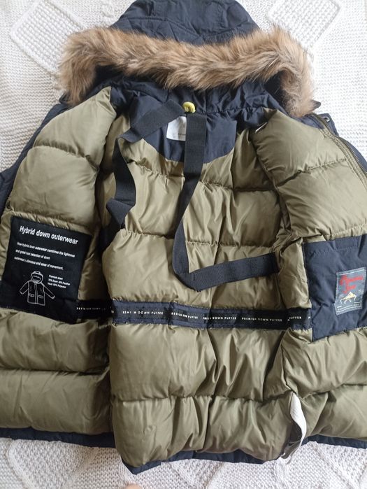 kurtka Zara roz. 110 puchowa zimowa