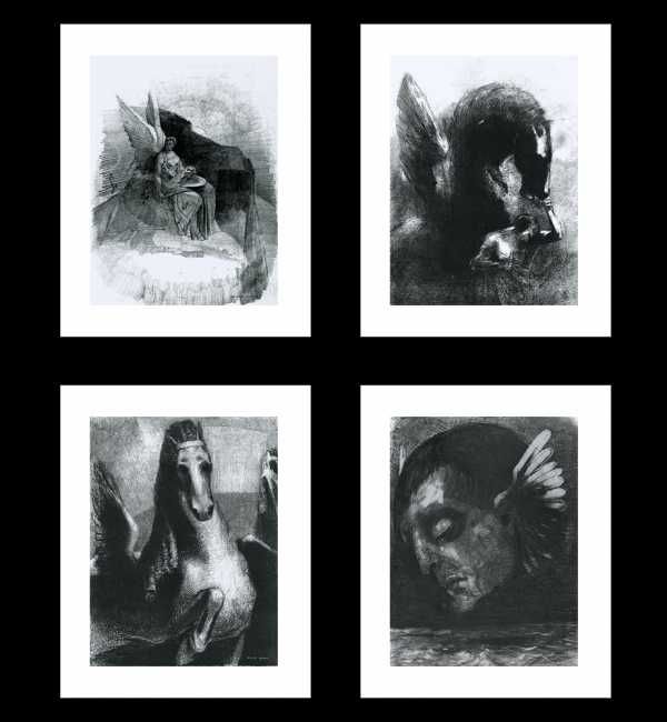 Plakaty bez Ram - Rysunki, Odilon Redon
