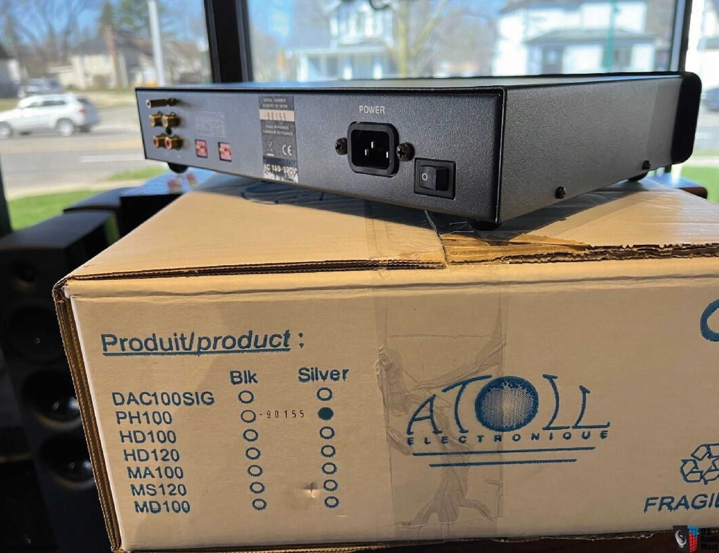 Przedwzmacniacz gramofonowy ATOLL PH100 Preamp MM / MC 500zł taniej