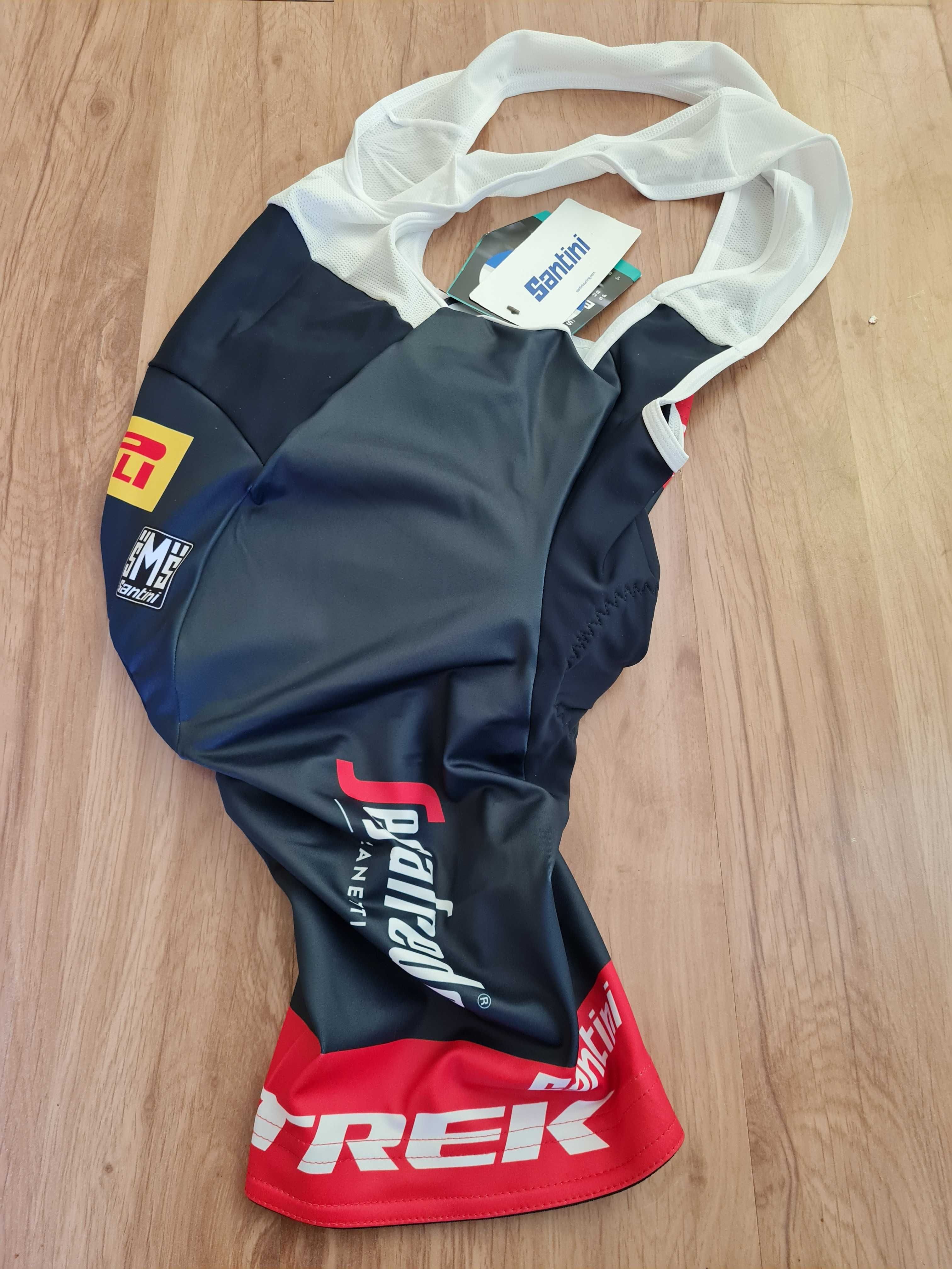 Trek Segafredo Santini 2022 - zestaw koszulka spodenki