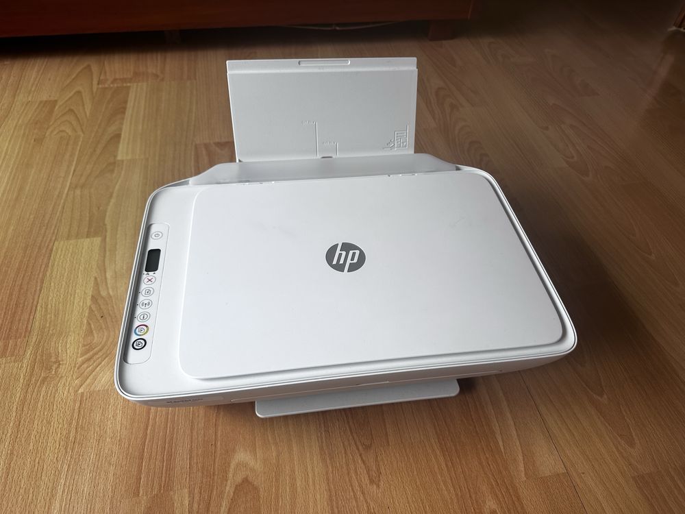 Drukarka hp DeskJet 2620 skaner ksero biała kabel okablowanie