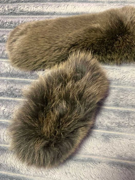 Кусочки меха песец