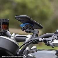 Quadlock, Vibration Dampener  
• Handlebar Mount