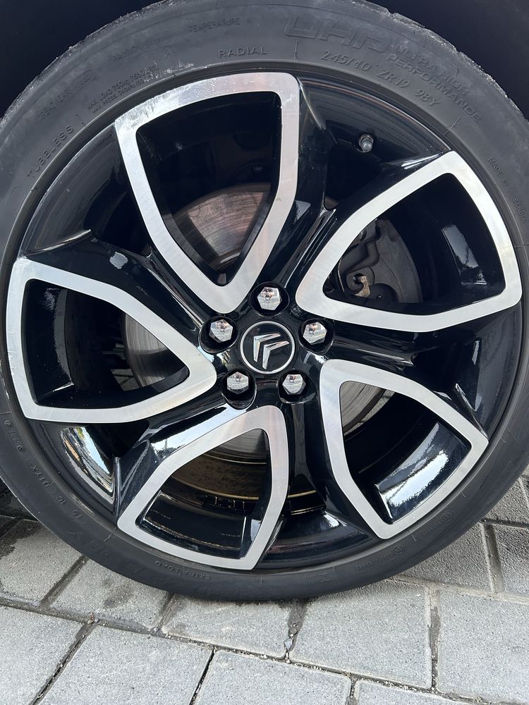 Диски + шини R19 Adriatique 5x108 Citroen C5 Peugeot 508 RCZ Ford