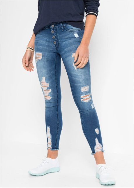 B.P.C jeansy dziury przetarcia r.38