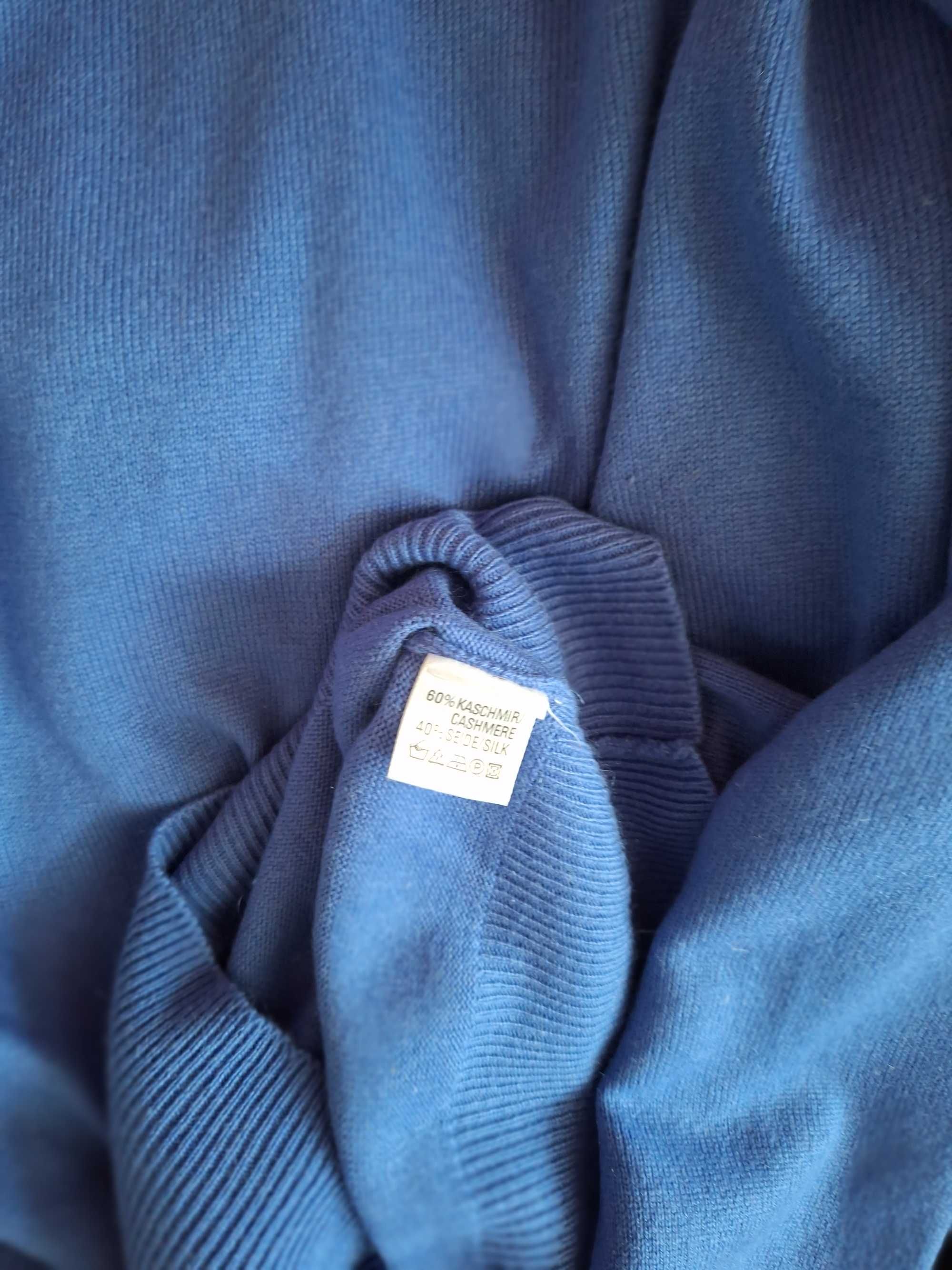 Sweter golf kaszmirowy