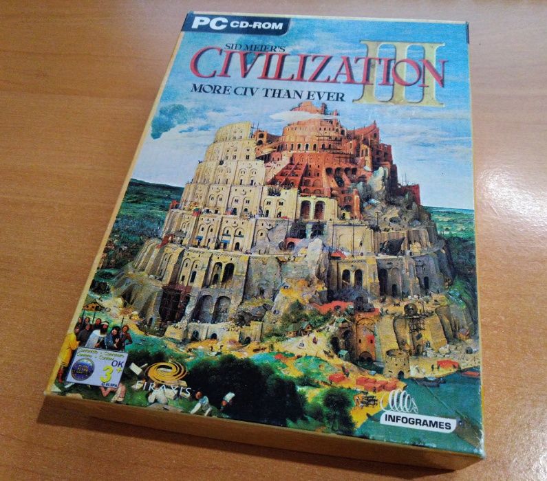 Jogos PC (3 em caixa DVD normal e 1 em caixa de cartão)