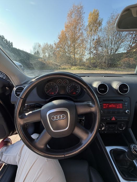 Audi A3 8P Sportback 5 Drzwi 1.6 benzyna skora SERWIS 6l/100 Zamiana
