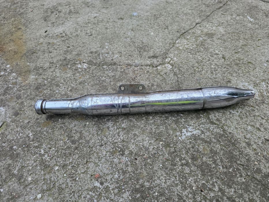 Tłumik rura wydechowa Jawa 175 250 (wsk wfm shl mz komar romet)