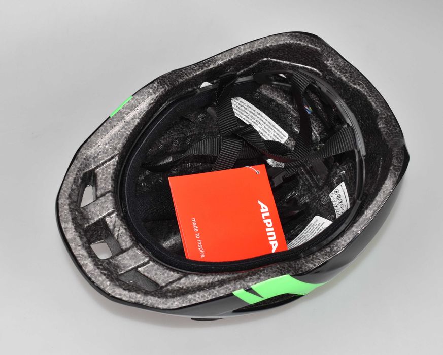 Kask rowerowy Alpina PICO dziecięcy 50-55cm zielony EN 1078 OUTLET