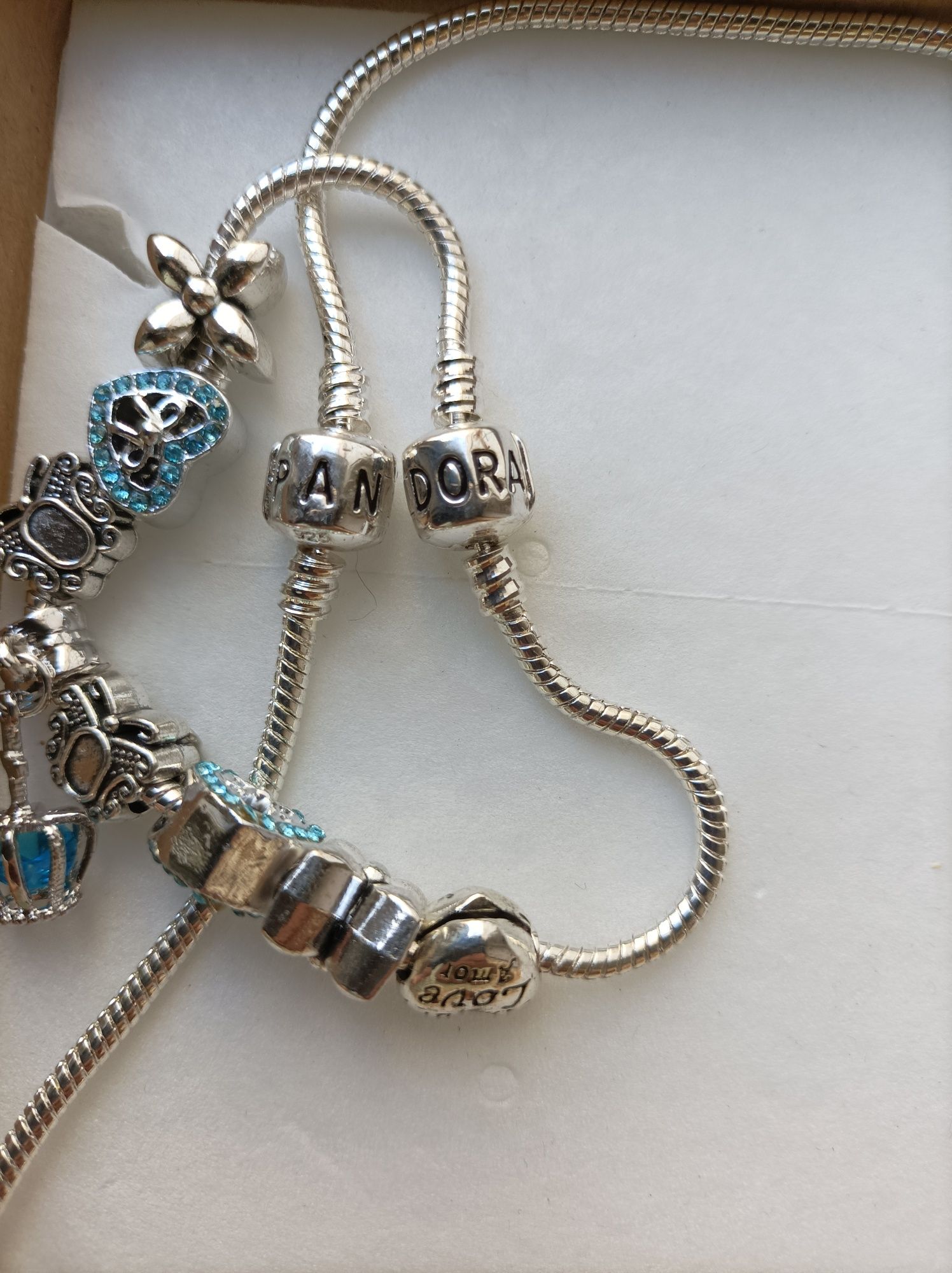 Conjunto pandora azul