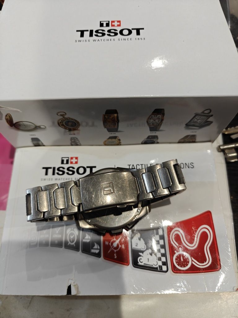 TISSOT T-TOUCH  SOLAR Titanium..Pełen kompleT.. PAT-KOM
