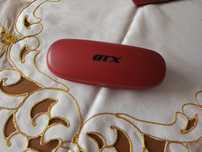 X10- nowe czerwone etui na okulary/tworzywo.