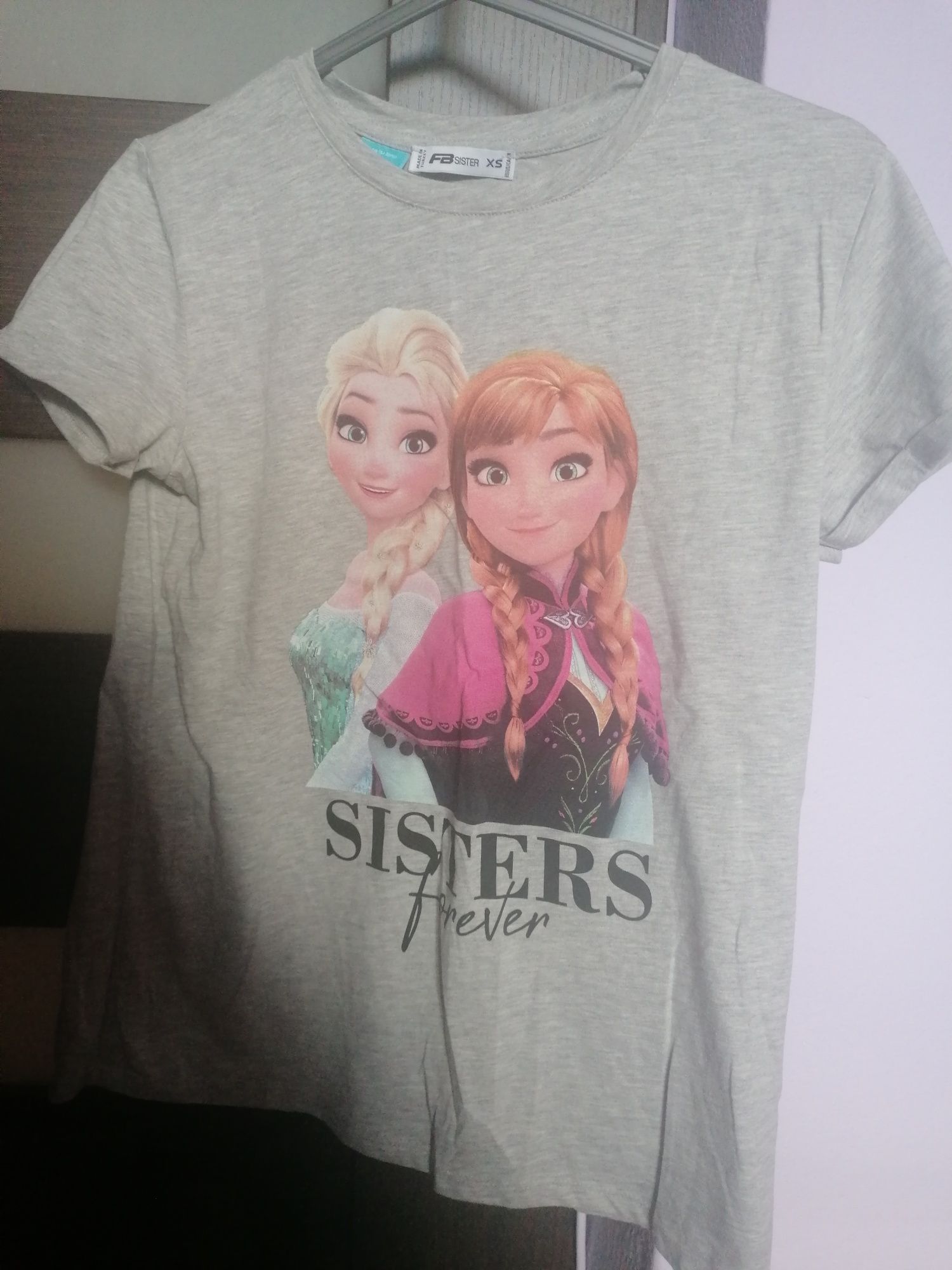 T-shirt koszulka Kraina Lodu Frozen Anna Elsa New Yorker