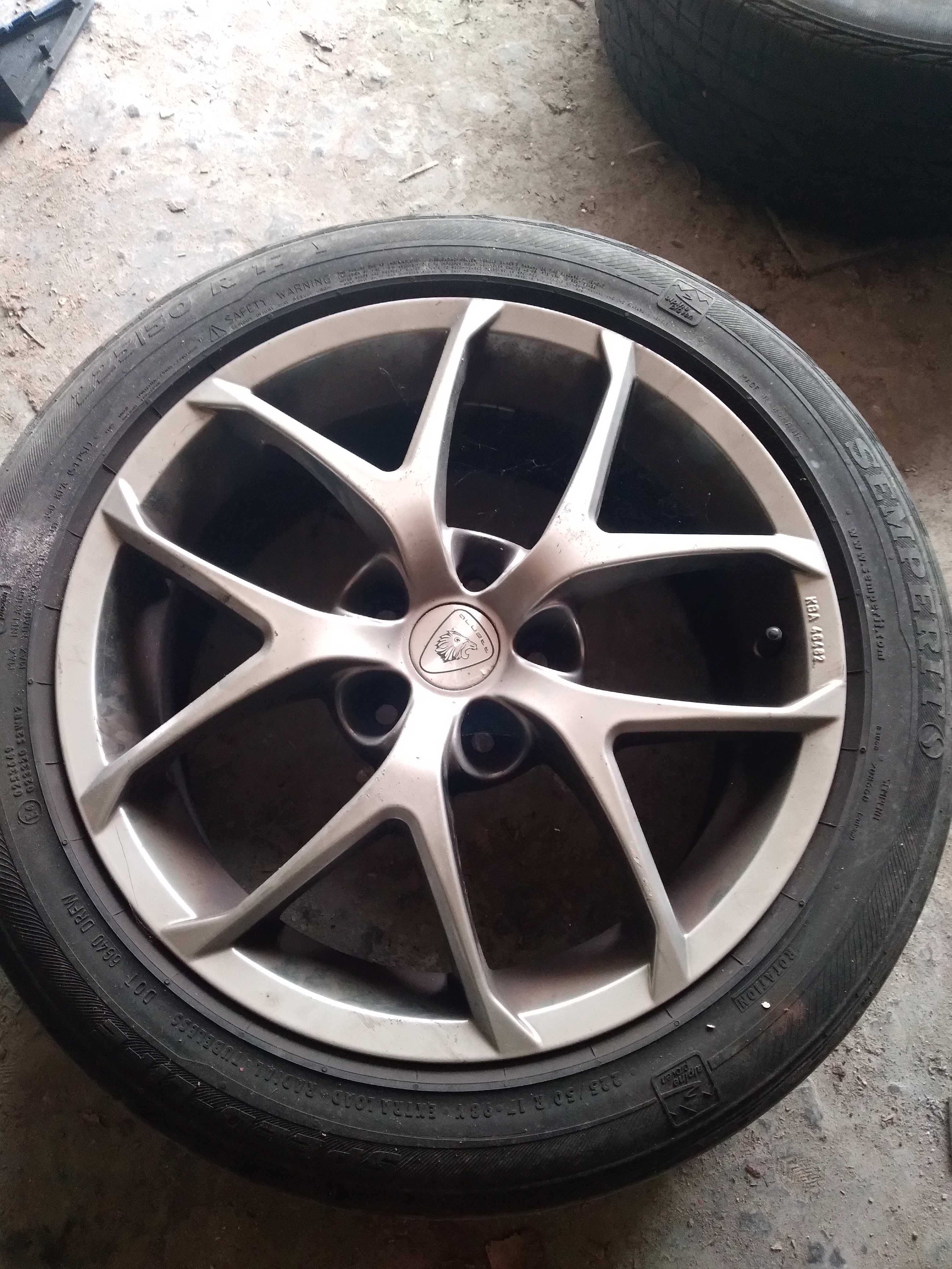 Alufelgi 17 cali 5x112 audi vw mercedes z audi a6 c6 tanio