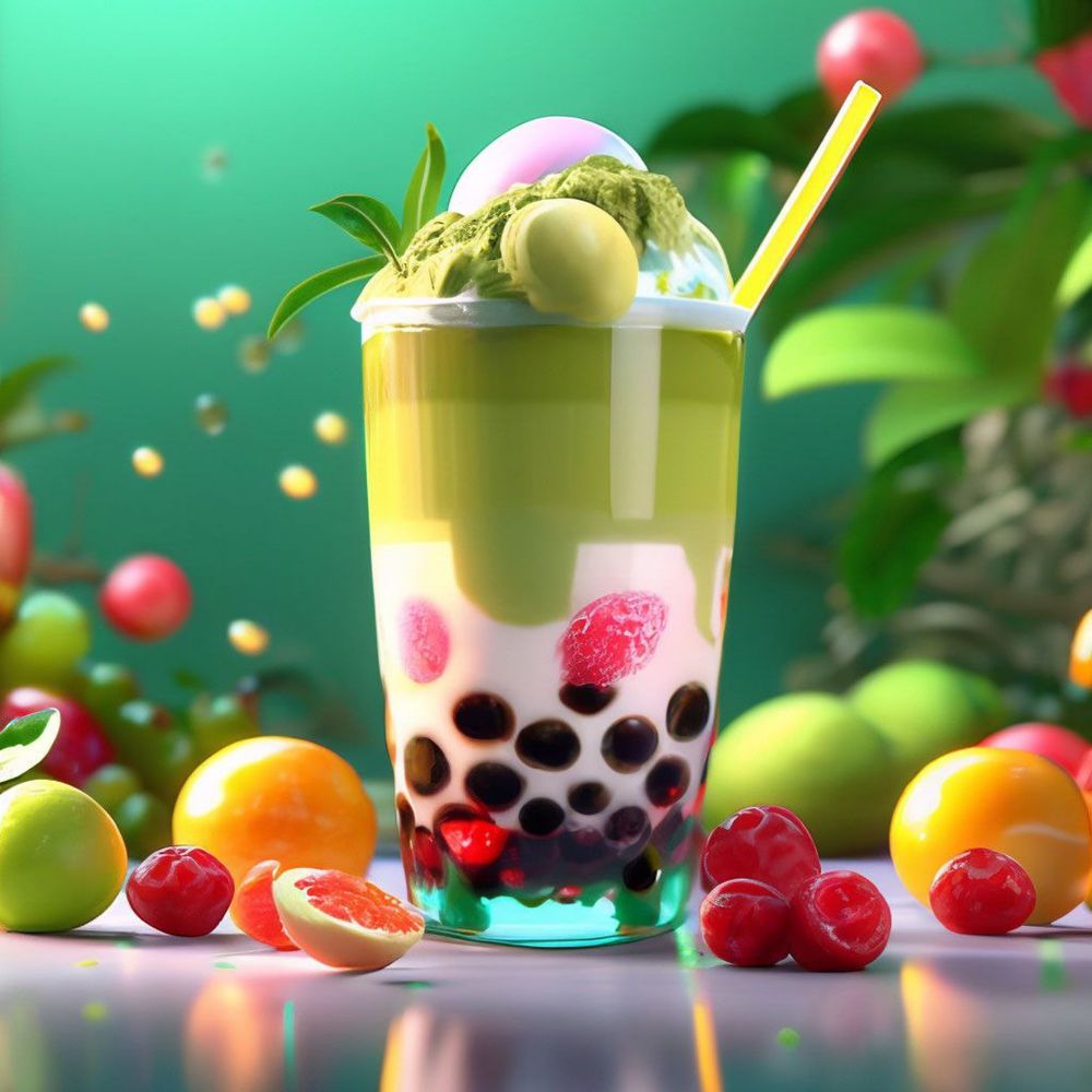 Бульбашки «popping boba» для bubble tea ,Бабл ті 1,8кг Манго