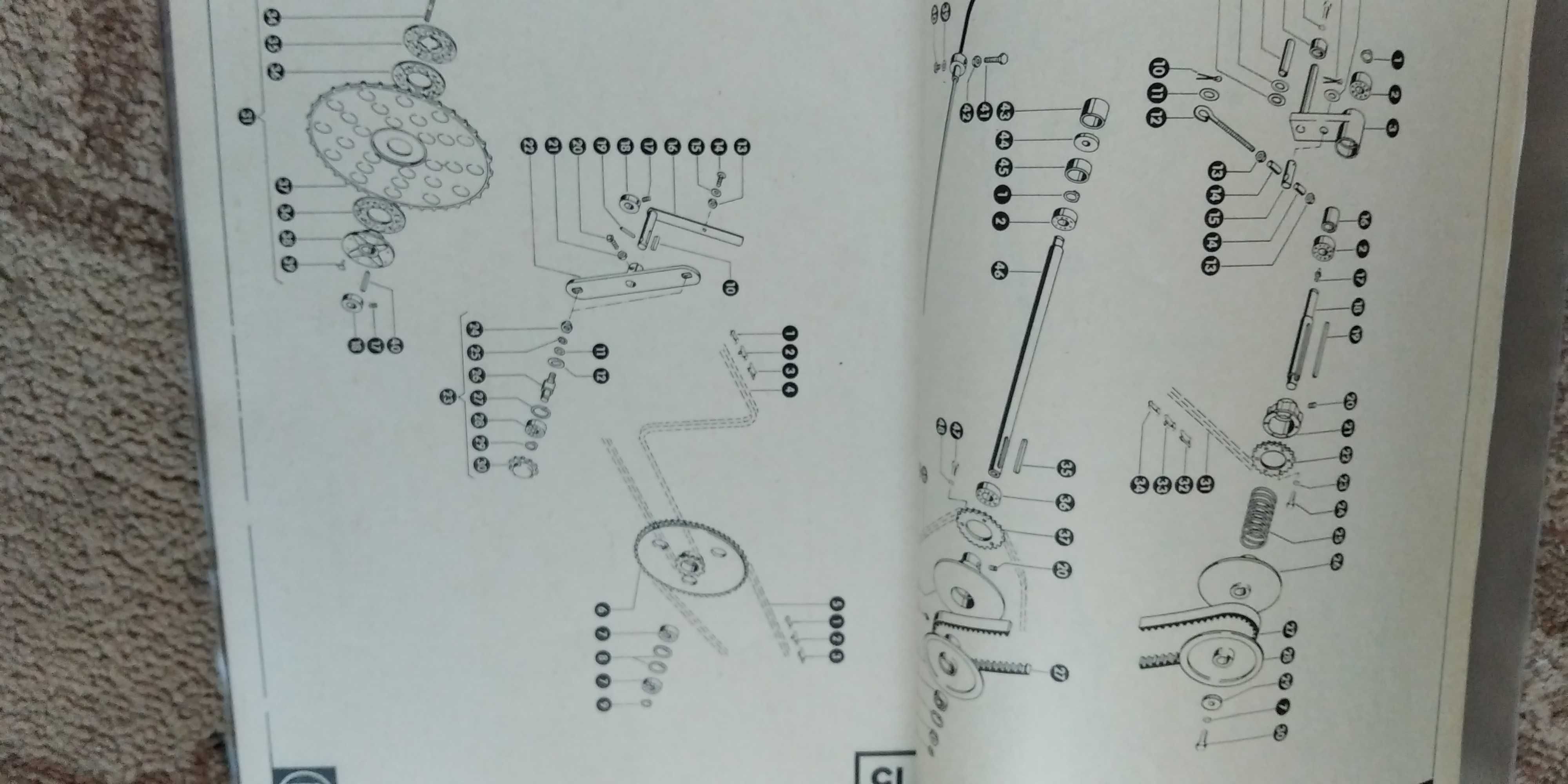 Katalog części Class dominator 80 oryginał