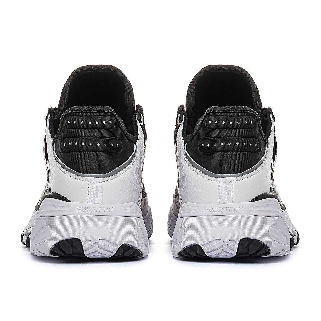 Мужские кроссовки Adidas Niteball Black&White. Размеры 41-45