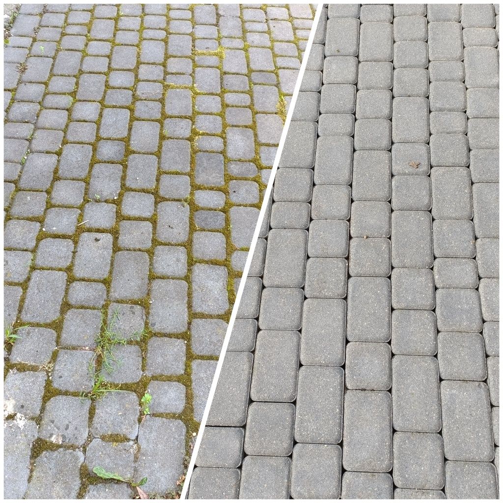 Mycie Malowanie - dachów, elewacji ,kostki