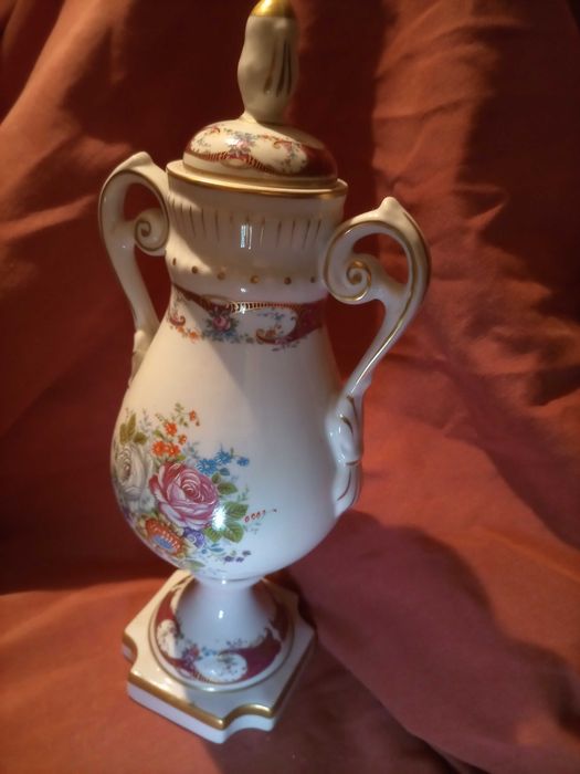 Jarra Artibus Portugal de porcelana antiga de coleção em bom estado