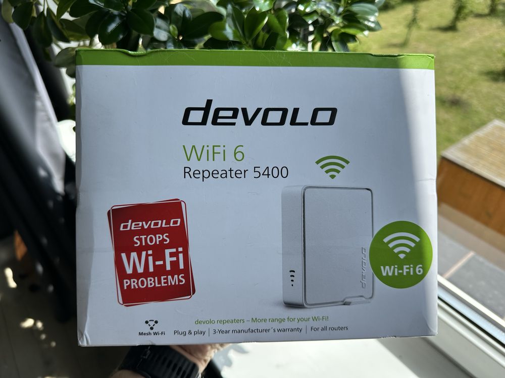 Wzmacniacz sygnału Wi-Fi Devolo WiFi 6 5400 WLAN 5400MBit/s Mesh