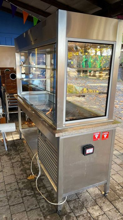 Witryna chłodnicza z wanną chłodniczą Dora Metal DM-94940.05