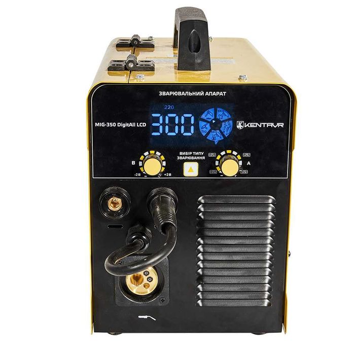 Зварювальний апарат напівавтомат Кентавр MIG-350 DigitAll LCD