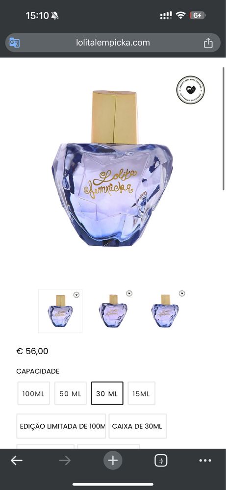 Perfume Lolita Lempicka 30ML