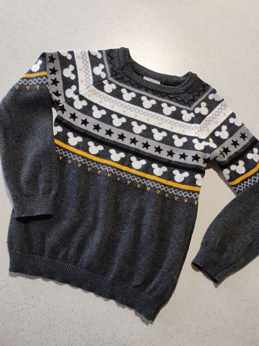 Sweterek dla chłopca George Myszka Miki 110-116