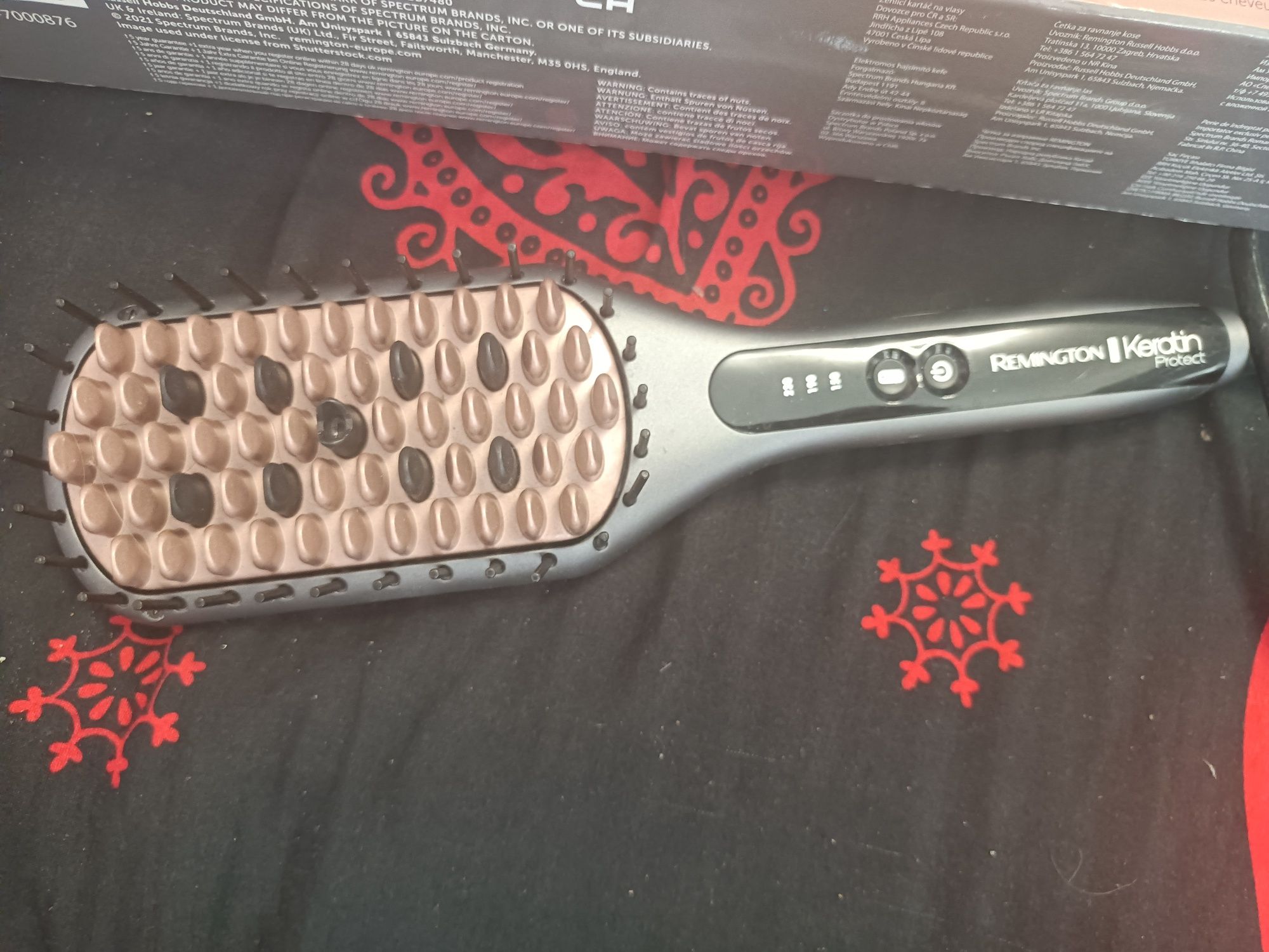 Szczotka prostująca Remington Keratin Protect CB7480 Jonizacja