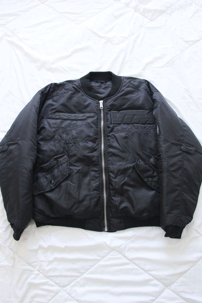 Bomber Vetements Racing X Alpha Industries Black