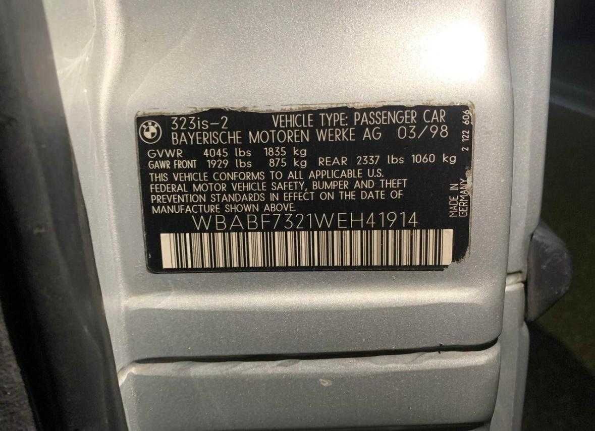 BMW e36 323is 1/17