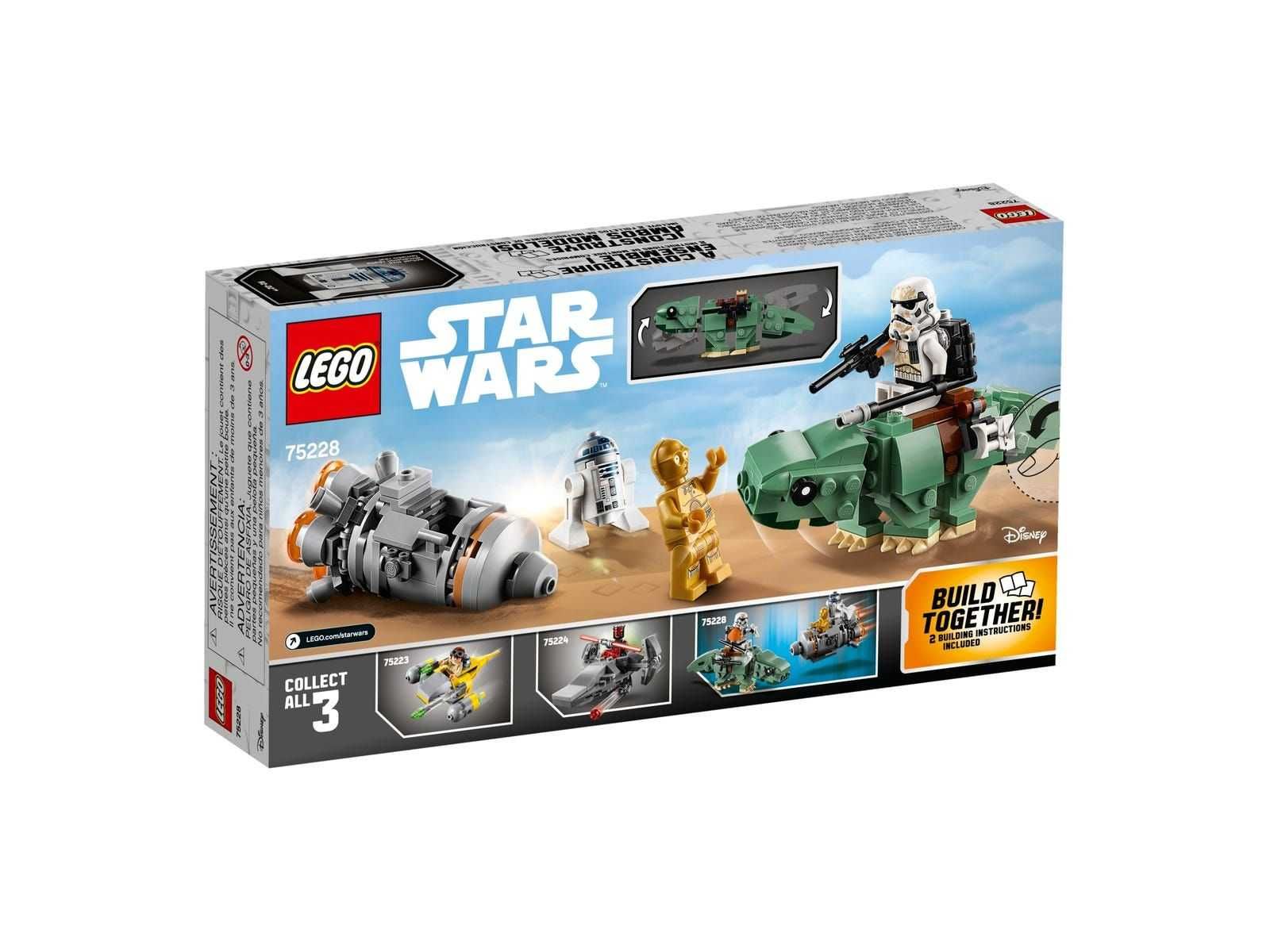 LEGO Star Wars Kapsuła ratunkowa i Dewback 75228
