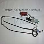 Rozdzielacz 1 Sekcyjny Zewnętrzny Hydrauliczny Ursus C-360 Cylinder