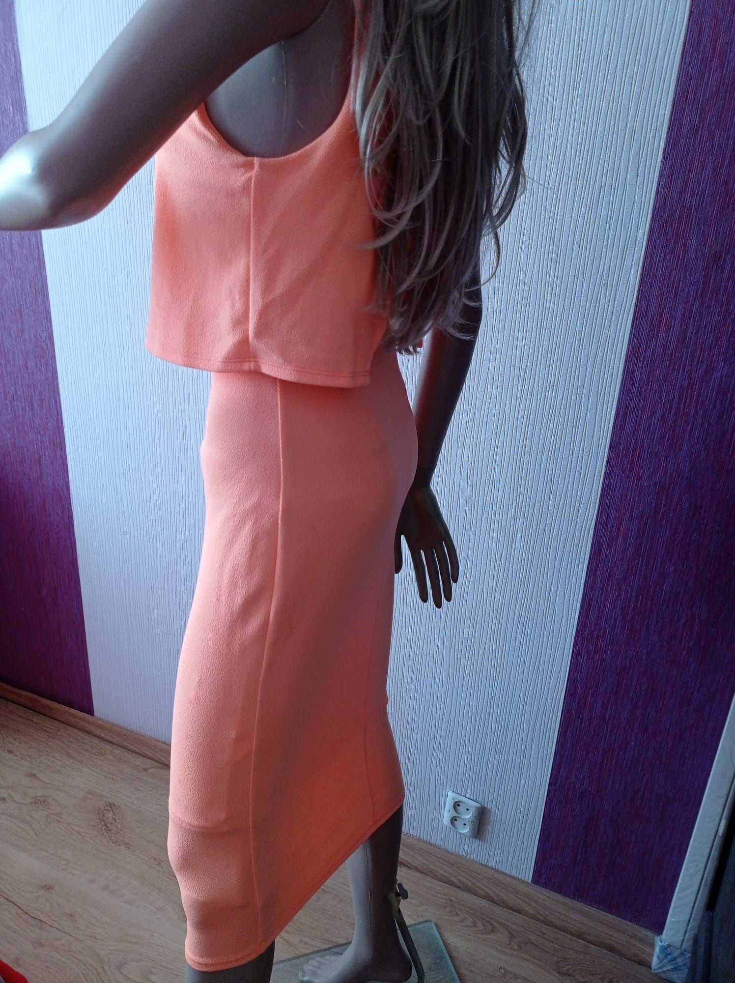 Miss Selfridge sukienka pomarańczowa  38