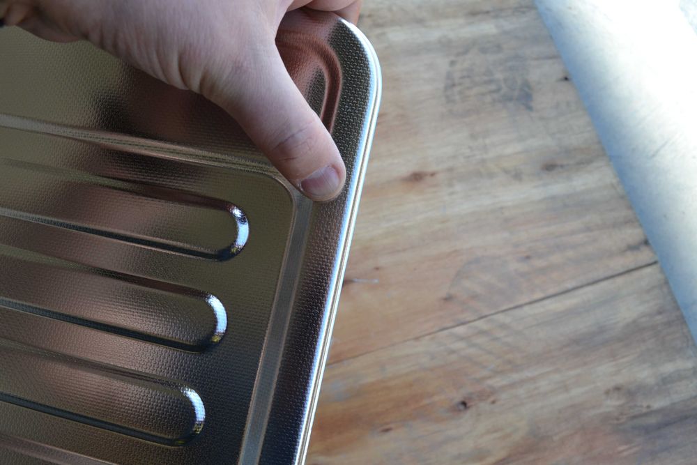 Кухонна мийка врізна 580*480 (уцінка)