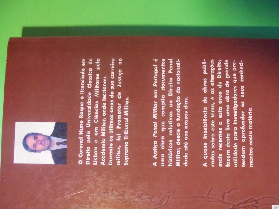 Roque (Nuno);A Justiça Militar em Portugal