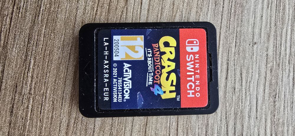 Crash bandicoot n-sane trylogy, Crash bandicoot 4  Nintendo switch